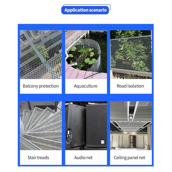 Guaranteed Quality Proper Price high quality Meta Diamond different types of wire mesh l Expanded Metal Mesh
