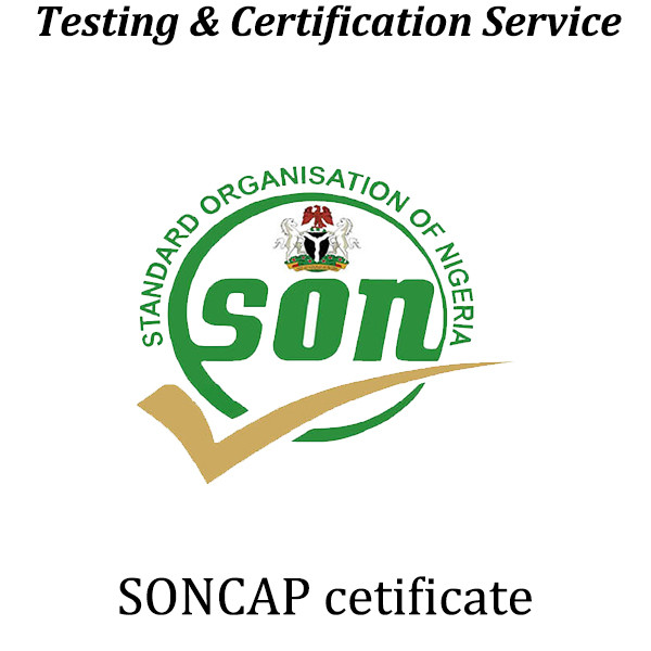 Nigeria Certified SONCAP Certificate Standards Organisation Of Nigeria
