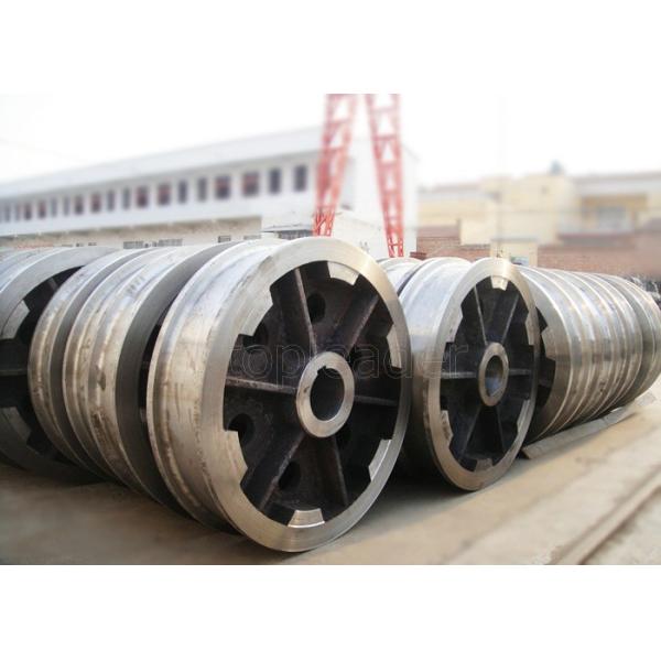 Factory direct sale rail handing carriage wheel with cast steel material