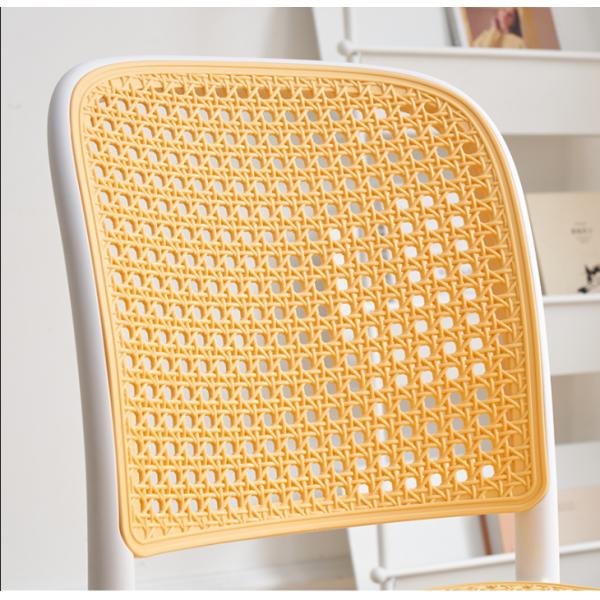 Adjustable Metal Frame Armchair Customized Metal Stacking Dining Chairs