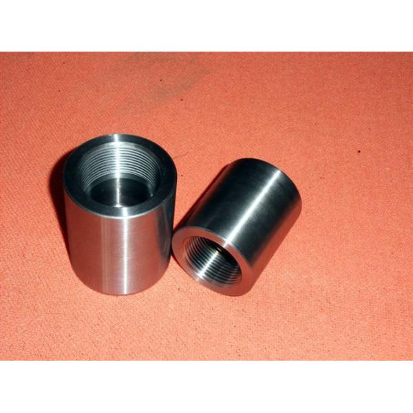Forged pipe fitting ASTM A350 LF 2. 1/2"-4'' SW coupling Socket welding half coupling THD coupling threaded npt half