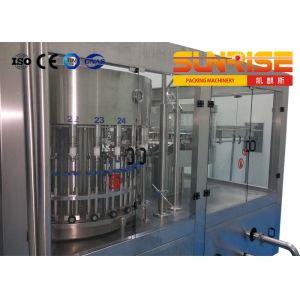 China 10 Capping Heads Automatic Filling And Capping Machine Three In One on sale