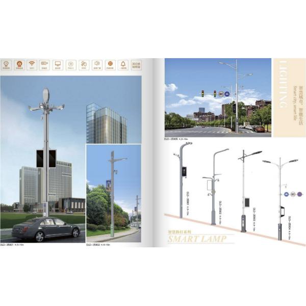 10 FT Light Poles Steel Lighting Pole Metal Sign Posts And Supports