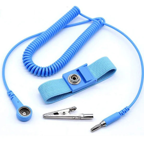 Quality Antistatic Wrist Strap Adjustable ESD Wristband Electrostatic Discharge Strap for sale