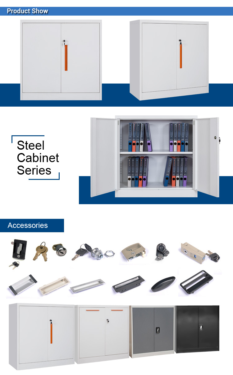 Metal Handle KD RAL Color Steel Filing Cupboard
