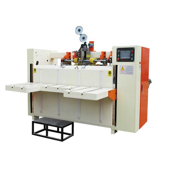 Double Servo Carton Stapling Machine Multi Layer Corrugated Box Production