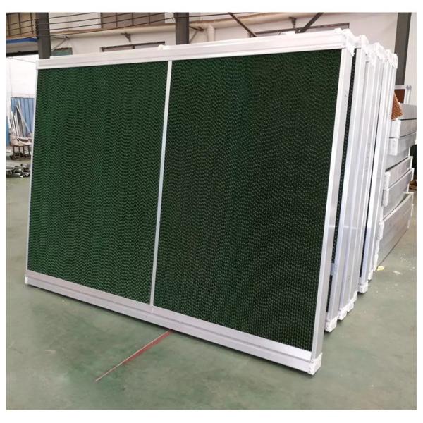 Source Factory 7090 Cooling Pad Honey Comb Wet Curtain for Poultry Farm and Greenhouse Evaporative air Cooler 10mm