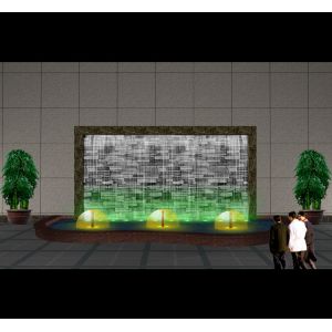 China Decorative Water Fountain Drawing RGB Underwater Light wholesale