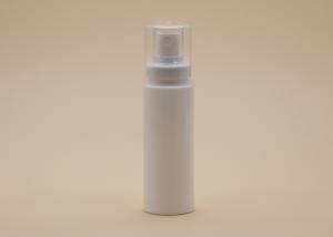 China 60ml White PP Plastic Pump Spray Bottles With Clear K Resin Over Cap wholesale