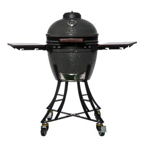 China EN1860 15&quot; Cast Iron Kamado Grill wholesale