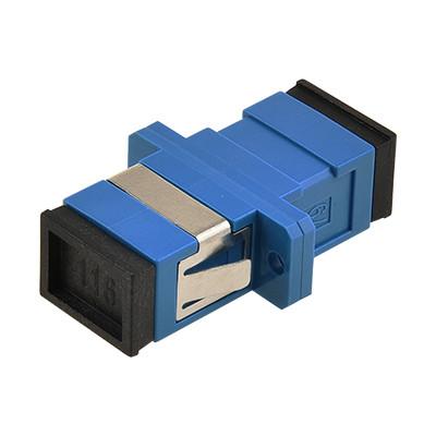Quality SC UPC SX Welding Fiber Coupler With Flange Ceramic Sleeve for sale