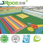 Colorful Granules EPDM Rubber Flooring For Kindergarten And Children Playground