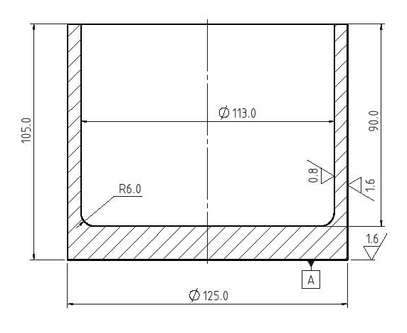30%W Molybdenum Tungsten Alloy Crucible For Vacuum Furnace