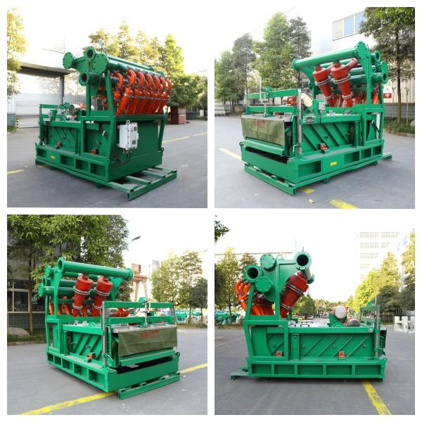 Automated Mud Cleaner In Drilling Rig Adjustable Deck Angle Mud Cleaning Equipment 1.94 KW