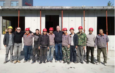 Green 4.0mm Chain Link Fence Machine 220V 380V Fence Panel Making Machine