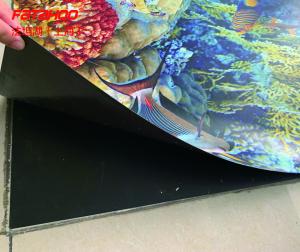 China Eco-solvent/UV printable Vinyl coated flexible magnetic sheeting rolls/sheets for advertisement wholesale