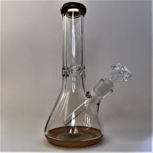 China 17Inch Glass Water Tube Percolator  Luminous Glass Tobacco Pipe on sale