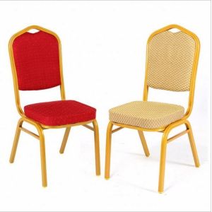 China Gold Metal Stackable Banquet Chair for Hotel Wedding wholesale
