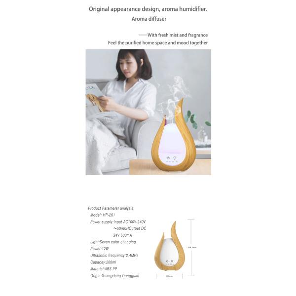 Wholesale Household Remote Control Scent Oil Diffuser Humidification Cool Mist Sprayer Aroma Diffuser With NIght Light