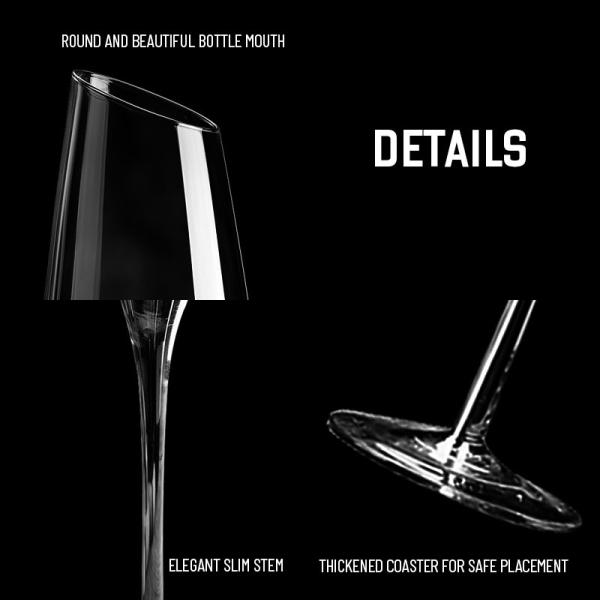 Custom Laser-Engraved Logo 6-10oz Luxury Crystal Champagne Events Flutes – Commercial-Grade& Stylish