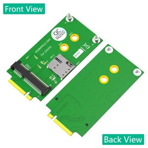 M.2 Key B to Mini PCI-E Adapter with SIM card Slot