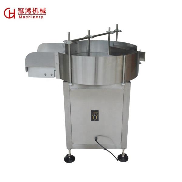 Quality Semi-automatic Bottle Feeding Turntable Machine Direct Supply with Video and Pictures for sale