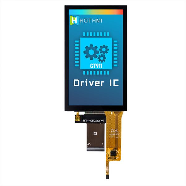5.0 Inch IPS 480x854 Wide Temperature TFT Display Panel ST7701S Capacitive Touch