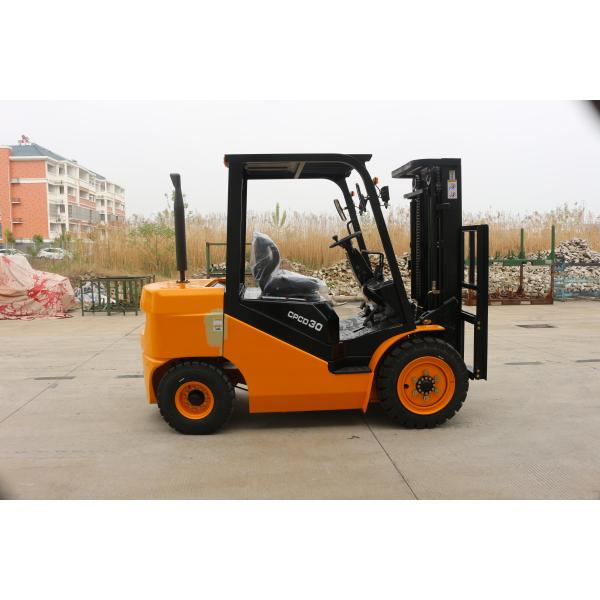 3 Ton Diesel Forklift Truck 6000mm Max Lifting Height High Capacity