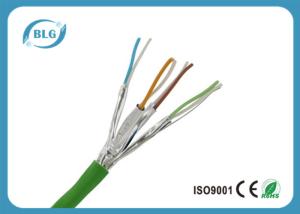 Twisted Pairs Ethernet Cat6a Lan Cable For Computer High Frequencies