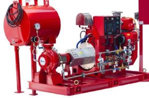 China Ul   End Suction Split Case Fire Pump , Diesel Engine Fire Pump 750 Gpm Capacity on sale