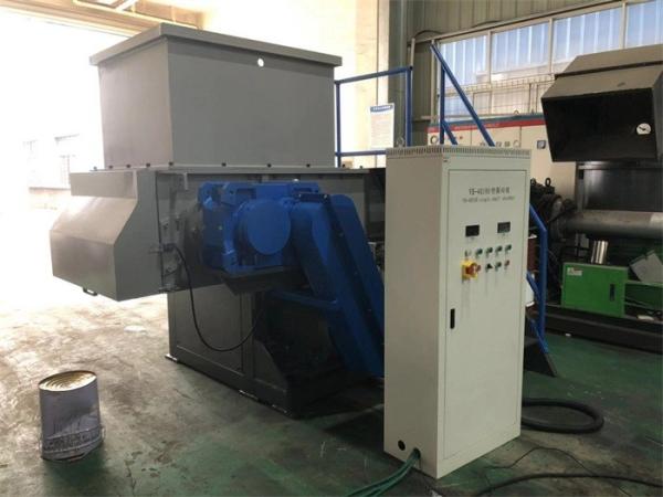 Quality BS-800 Single Shaft Plastic Shredder Machine For HDPE Pipe Hard Waste Material for sale