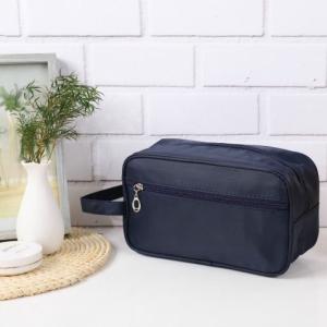 China RoHS Transparent PVC Cosmetic Makeup Bags Plain Toiletry Bag With Zipper wholesale