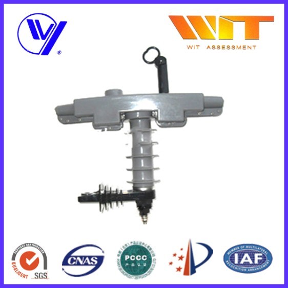 China ISO9001 Metal Oxide Surge Protector With Polymer Housing , Power Transmission Line Type wholesale