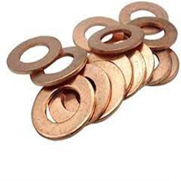 OEM ODM Customized Copper Nickel Flat Metal Gaskets For Pipe Fittings