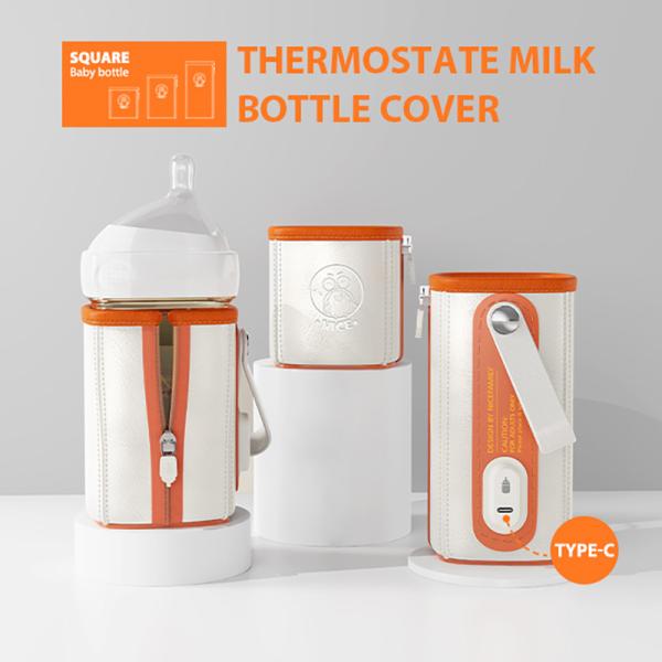Infant Milk Heated Bottle Warmer Portable USB Thermostat For Travel