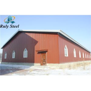 Large Span Steel Structure Building Prefab Metal Construction Materials