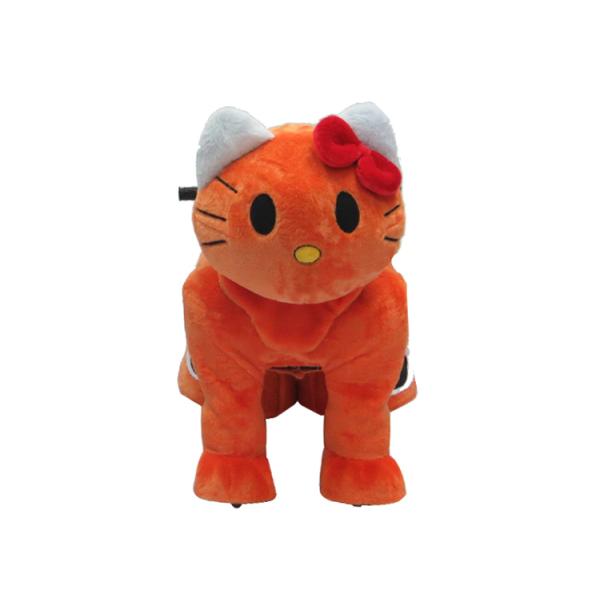 Electric walking animal kids rider game machine Plush Electrical Animal Toy Car