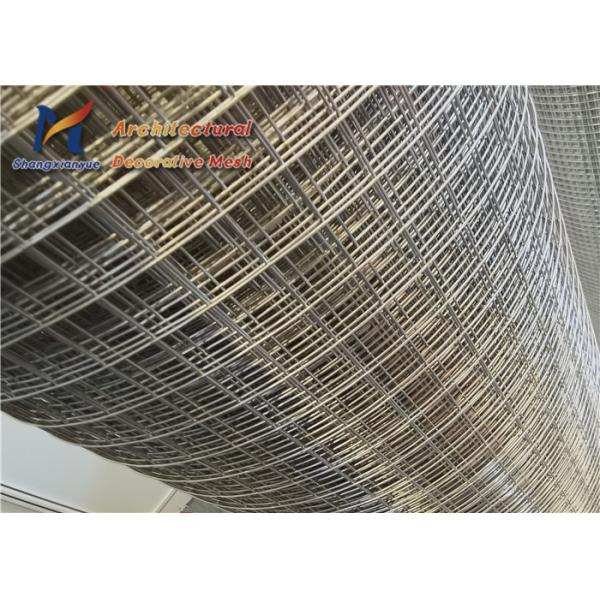 SS304 Stainless Steel Welded Wire Mesh 25.4mm 12.7mm 6 Foot Wire Fence Roll