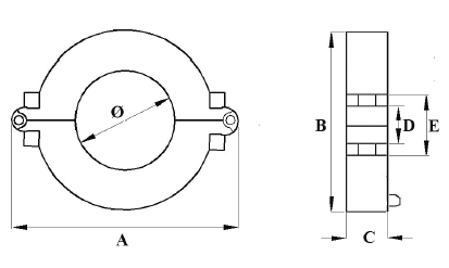 High Accuracy Split Core Current Transformer 5-3000A Input UL Certificated