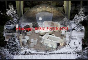 China transparent tent camping , inflatable bubble tree tent for rent , bubble balloon tent wholesale