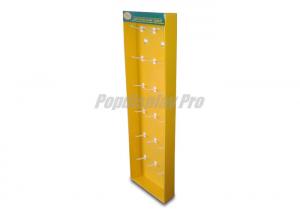 China Free Standing Cardboard Hook Display 18 Hooks Creative Point Of Sale Displays Cardboard wholesale
