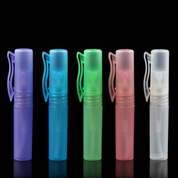 8ml Natural Frosted Perfume Spray Bottle Pen Shape With Leakage Prevention