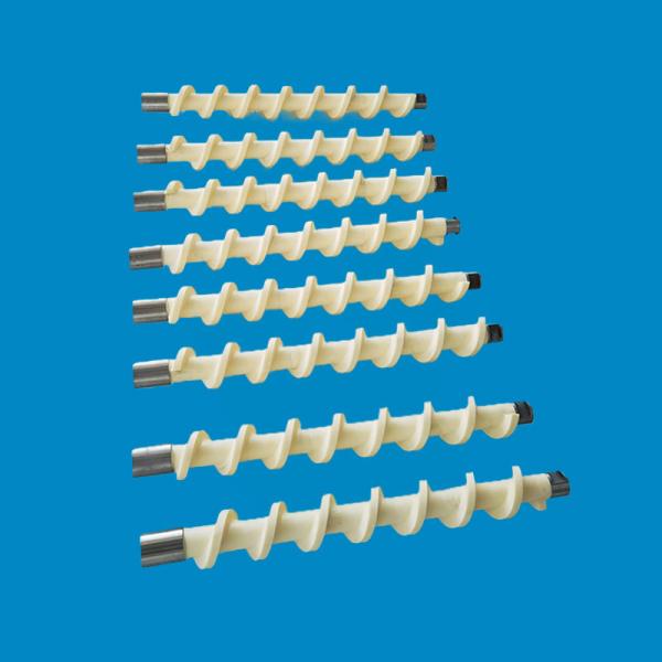 Mechanical High Purity Alumina Ceramic Screw Conveyor For Cost Savings And Material Assurance