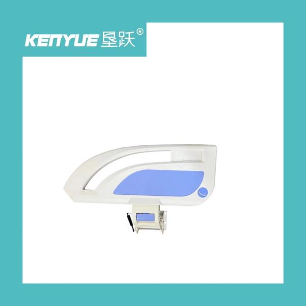 Quality Hospital Parts Plastic Bed Side Rails For Electric Adjustable Bed Optional Size for sale