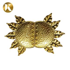 China Sunflower Shape T Shape Metal Shoe Buckles New Style Metal Zinc Alloy Material wholesale