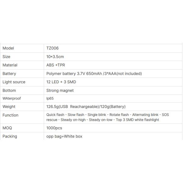 Led Emergency Road Light Traffic Warning Light Traffic Warning Light