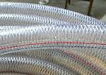High Intensity PVC Fiber Hose , Steel Wire Composite Hose Pipe Anti Abrasion