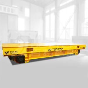 China Transfer Bogie Battery Powered Cart Steerable 15 Ton Capacity wholesale