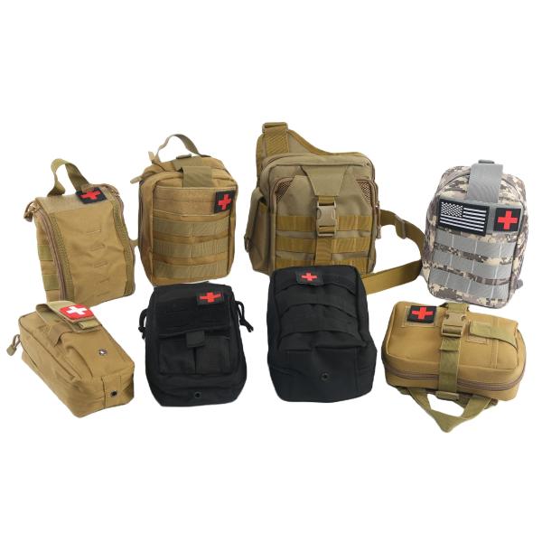Combat Tactical First Aid Kit Organizer Ifak Medical Pouch Molle Utility Rescue EMT Outdoor Emergency Survival Bag Case