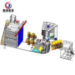7 Inch Touch Screen Rotomoulding Machine with PLC Control System